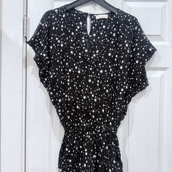 Fighting Eel Ava Sky black star romper provence sz S - Picture 2 of 5